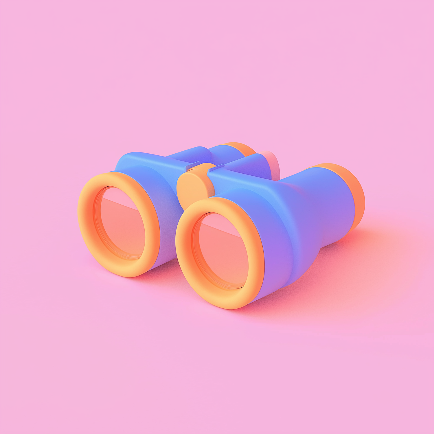 Colorful Cartoonish Binoculars