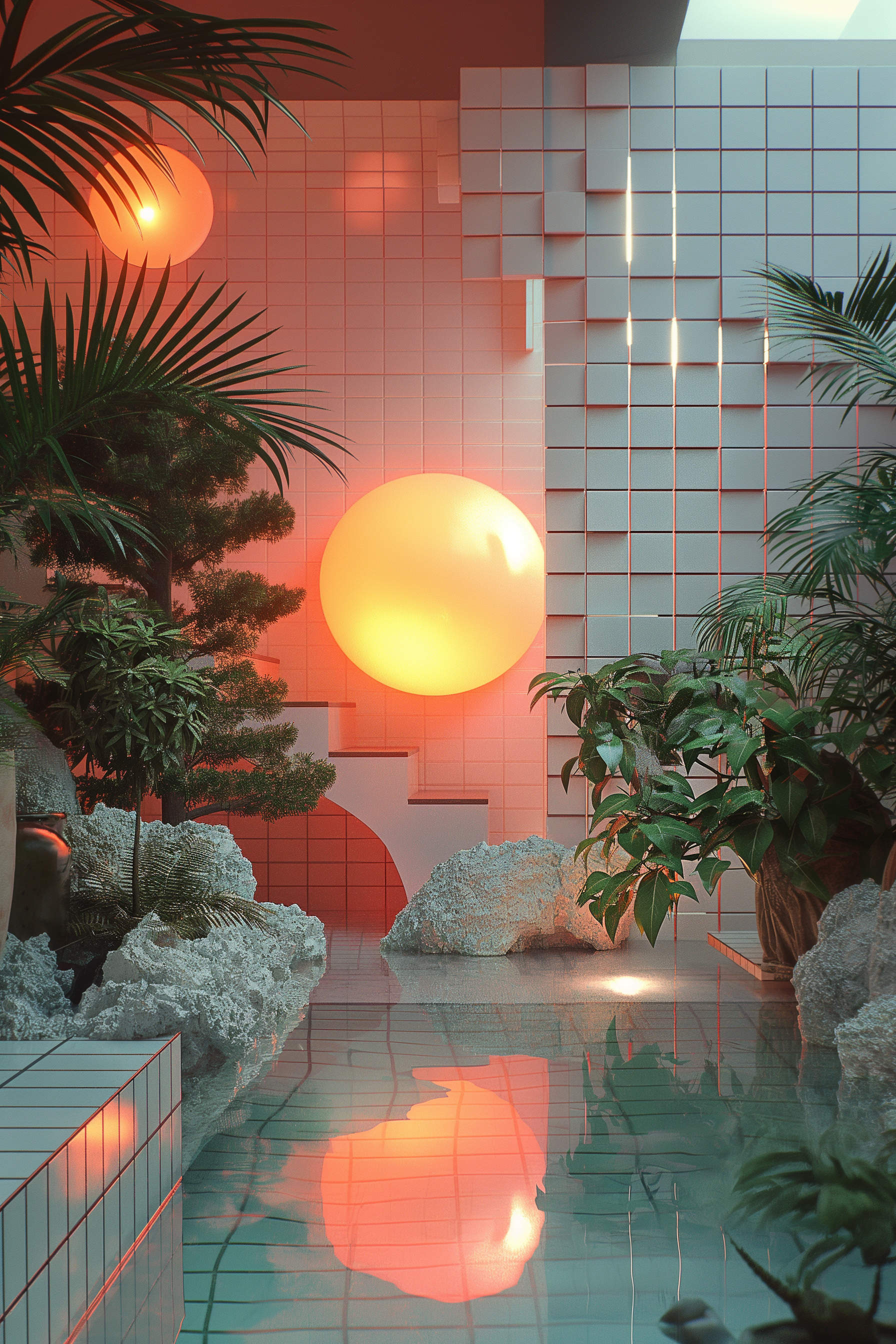 Modern Minimalist Indoor Oasis Photo on Lummi
