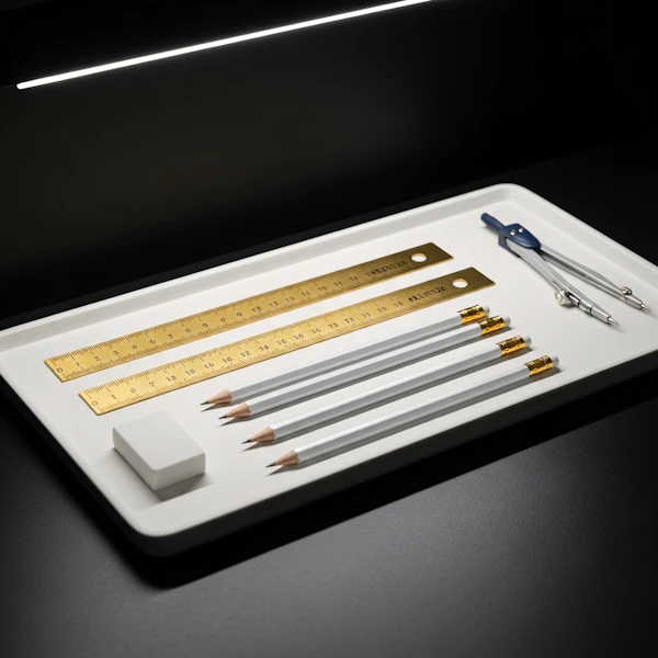 Organized Stationery Set