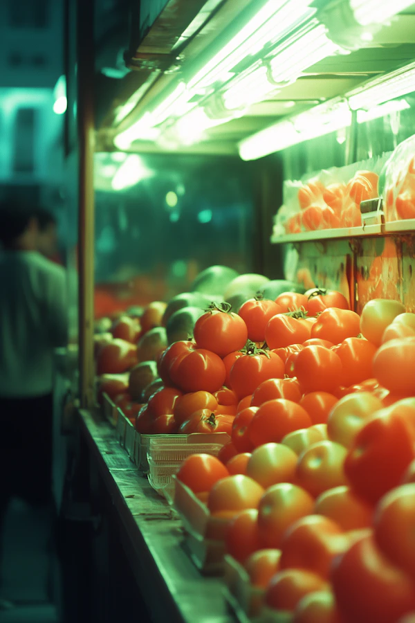 Fresh Tomato Display