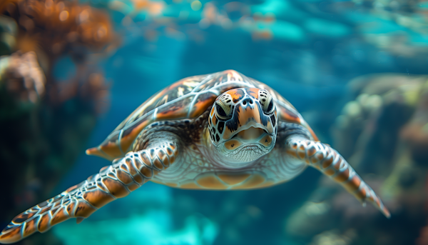 Serene Sea Turtle Encounter