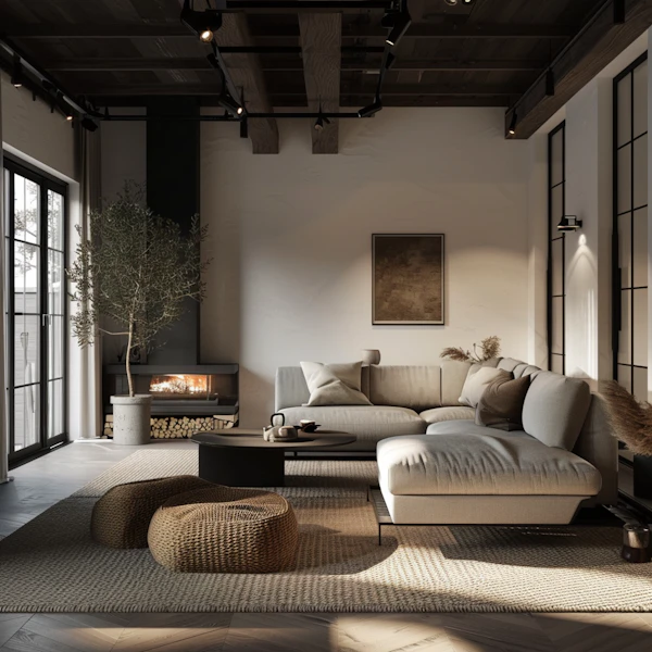 Modern Cozy Living Room