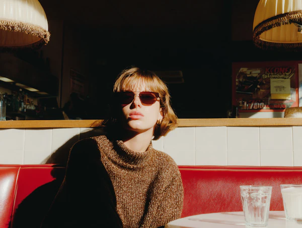 Retro Diner Portrait
