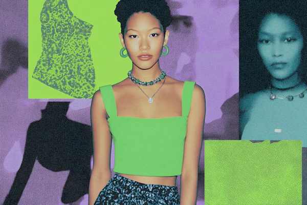 Vibrant Artistic Portrait