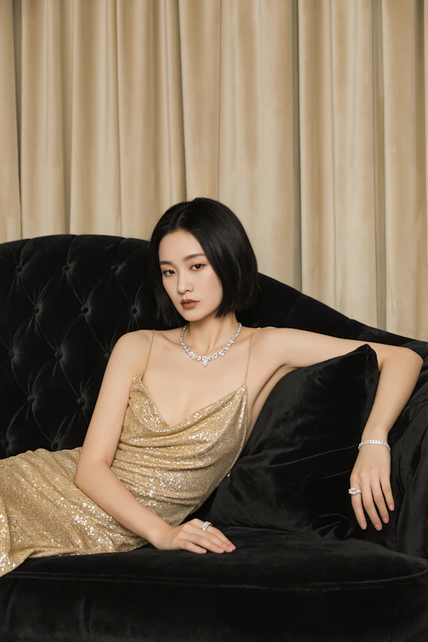 Elegant Woman Reclining