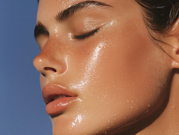 Glowing Skin Close-Up