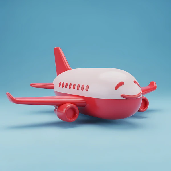Cartoon Airplane Art