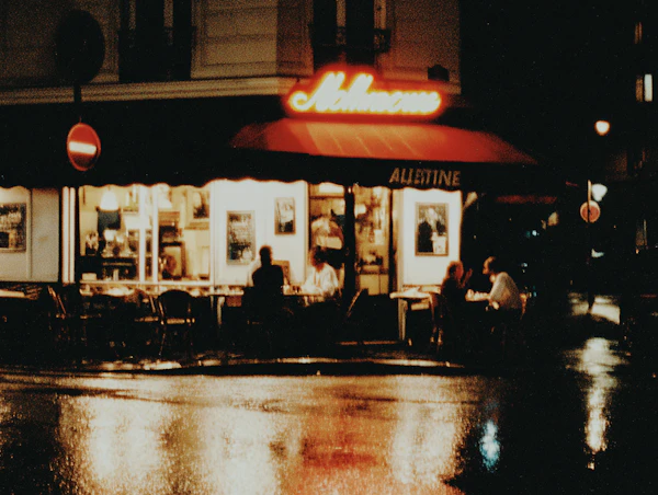 Cozy Night Café