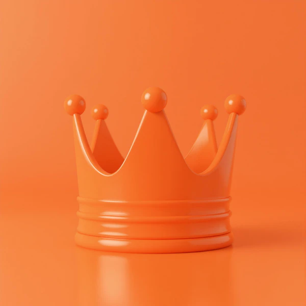 Glossy Orange Crown