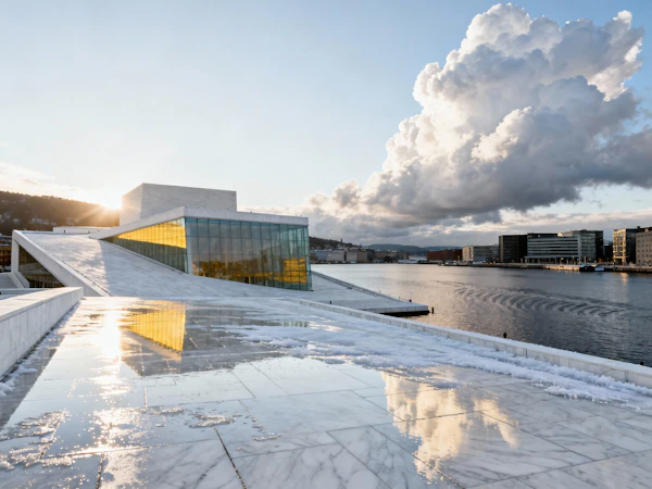 Modern Waterfront Architecture