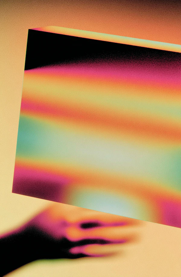 Gradient Hand Art