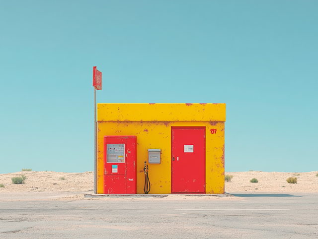 Desert Gas Station