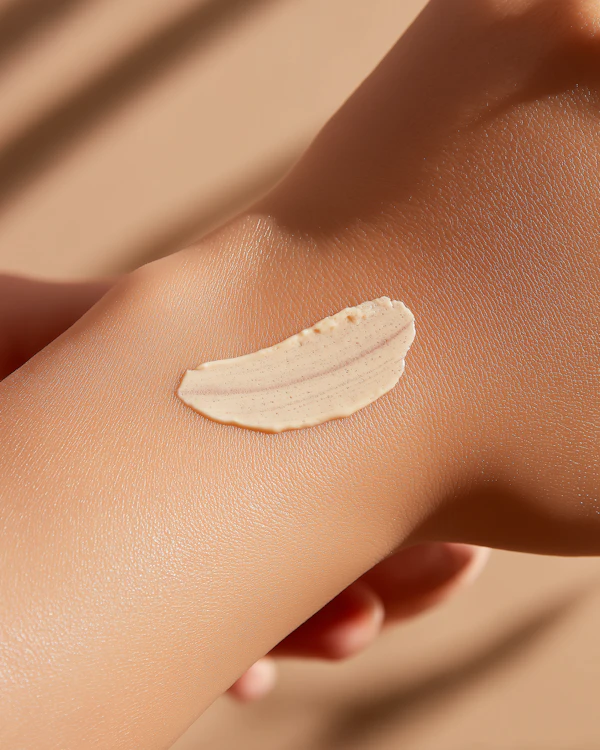 Hand with Cream Close-up