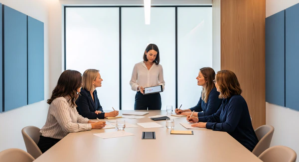 Business Meeting Scene