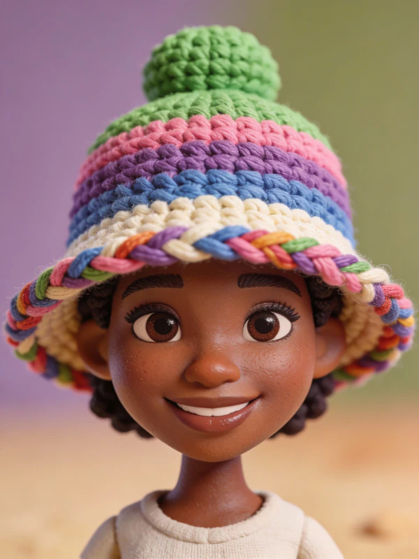Cheerful Character Portrait