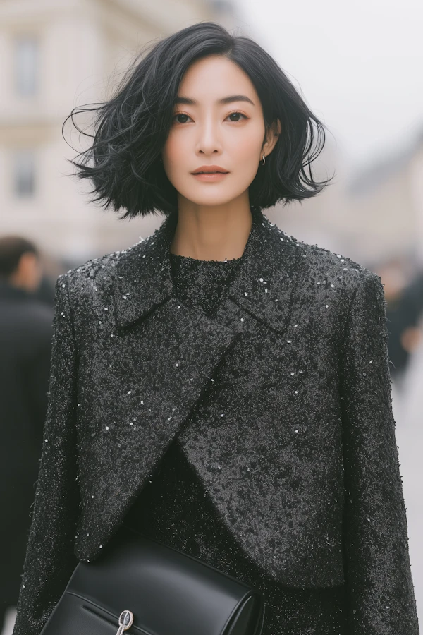 Chic Fashion Portrait