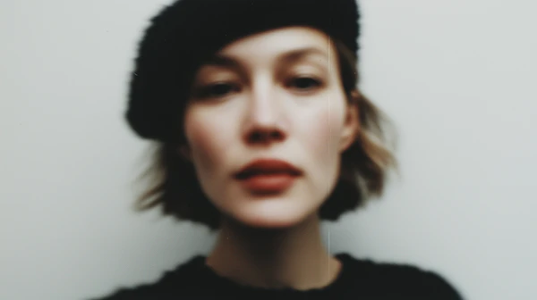 Blurred Woman Portrait