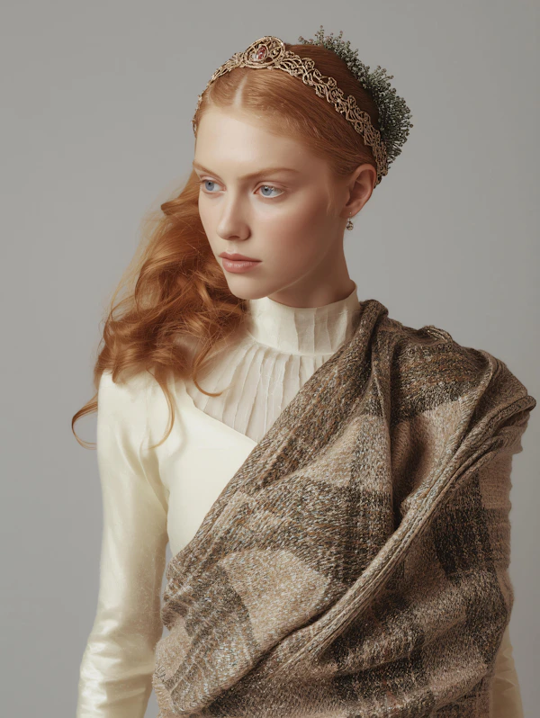 Regal Portrait of Woman