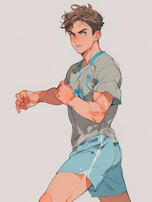 Athletic Illustration