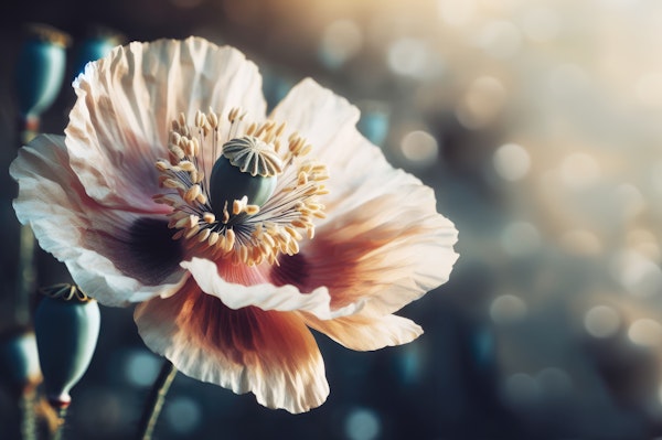 Golden Glow Poppy Close-up