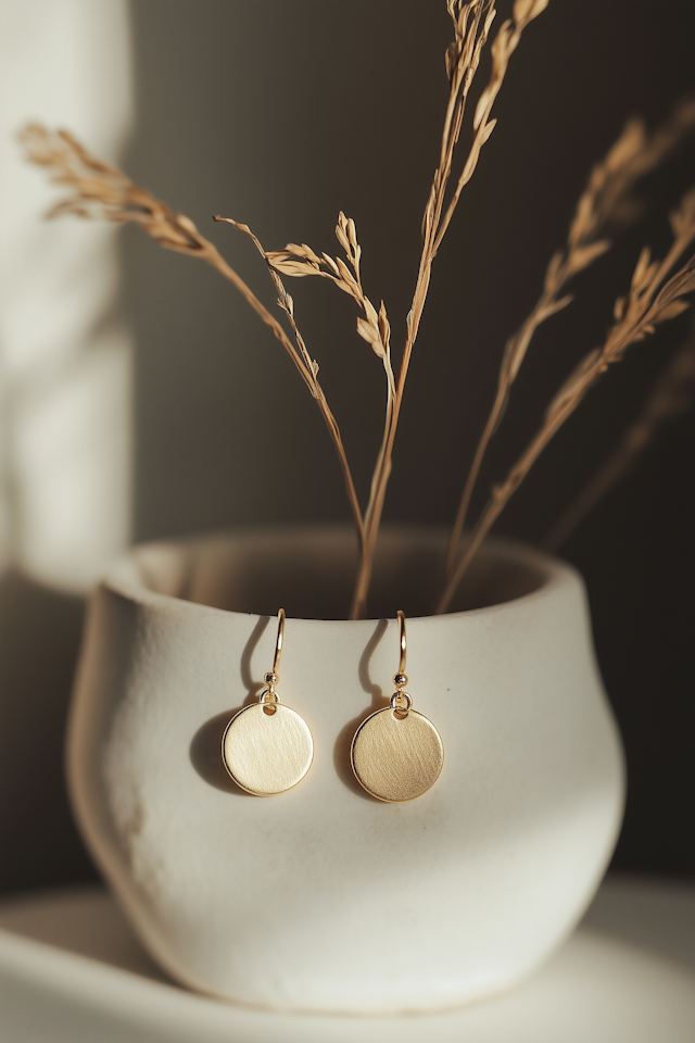 Minimalist Gold Earrings