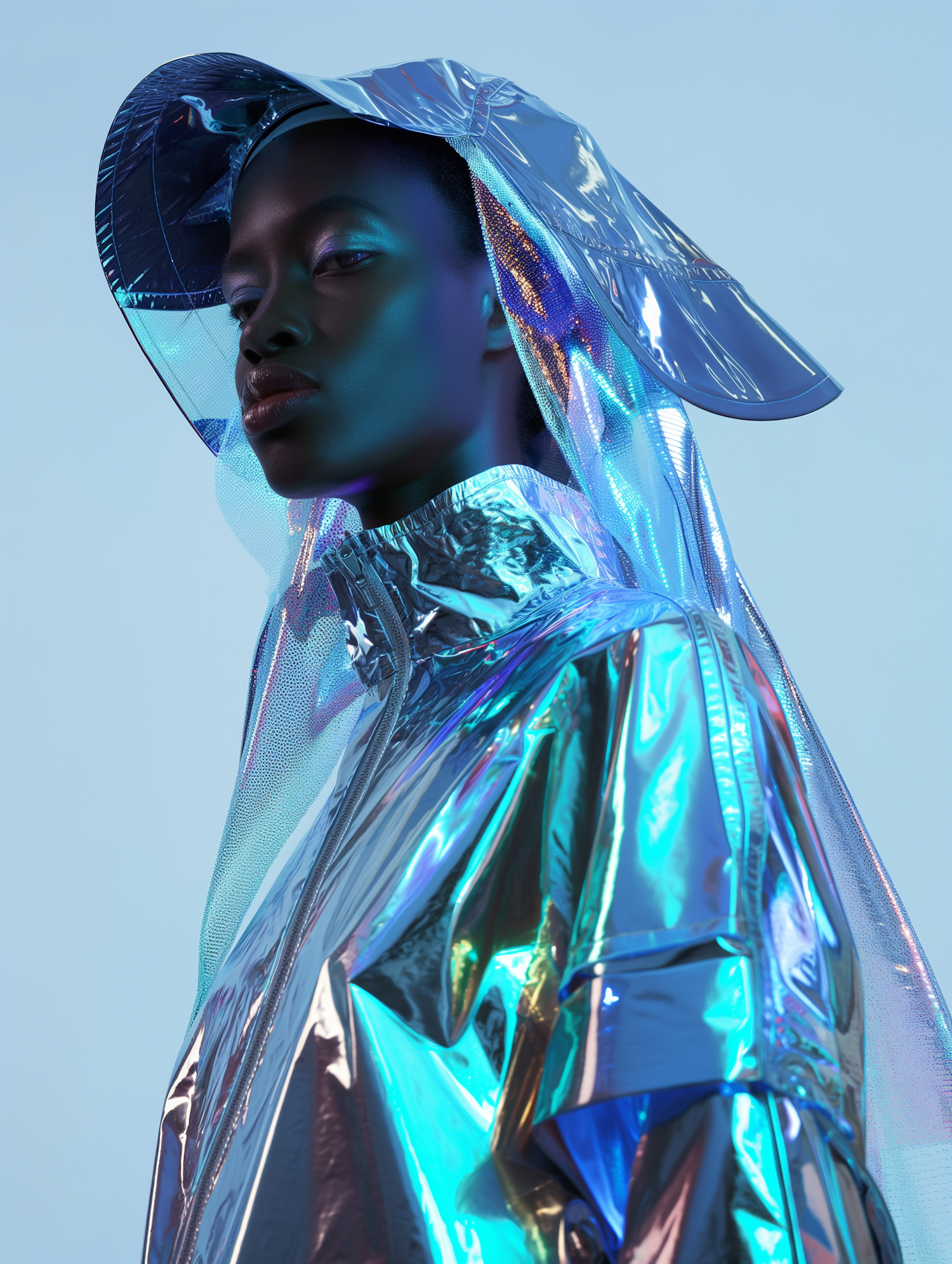 Futuristic Fashion Portrait