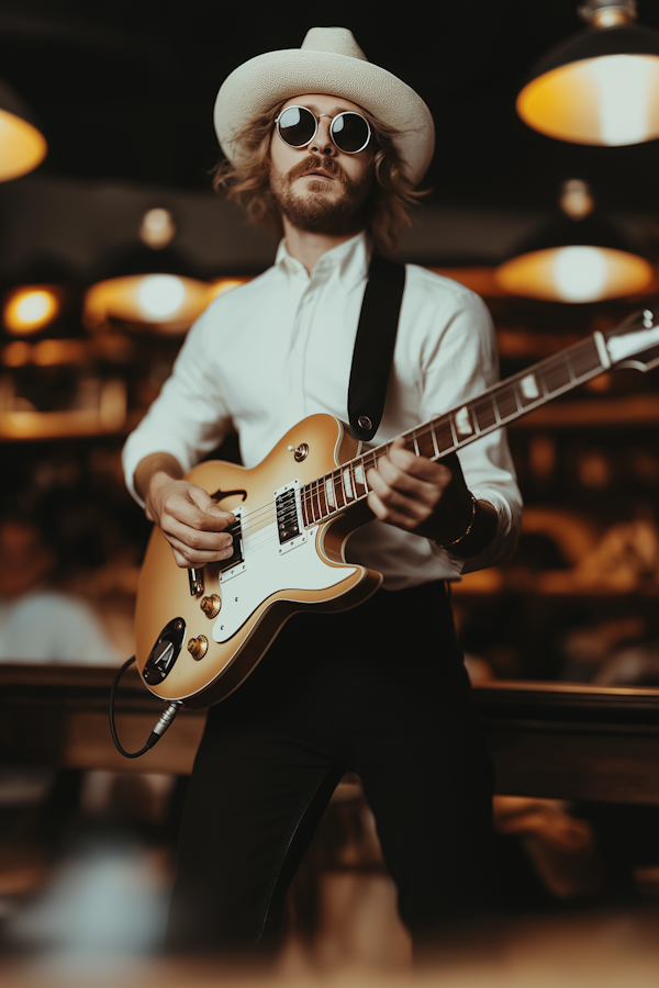 Vintage-Styled Guitar Performance