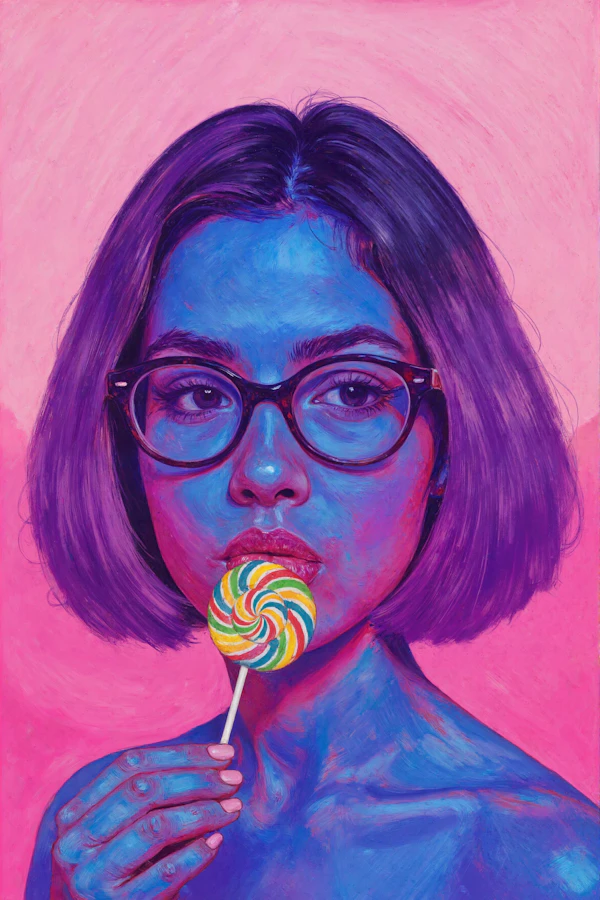 Surreal Woman Portrait