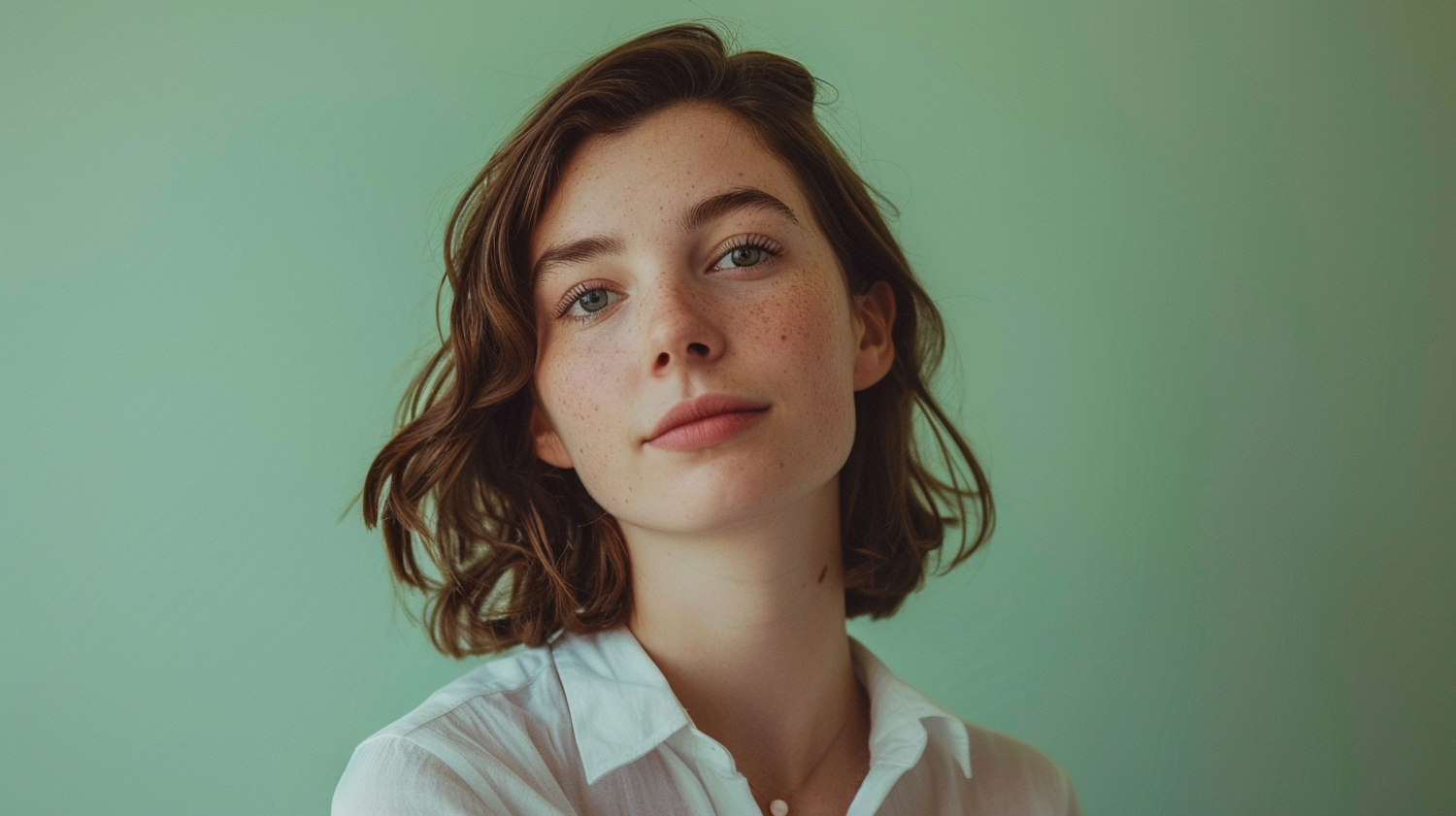 SerenePortraitOfYoungWomanWithFreckles