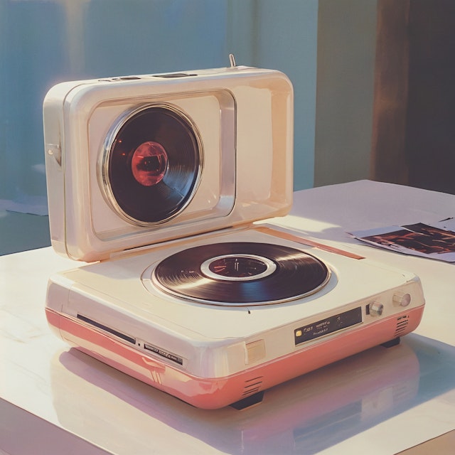 Retro Record Player