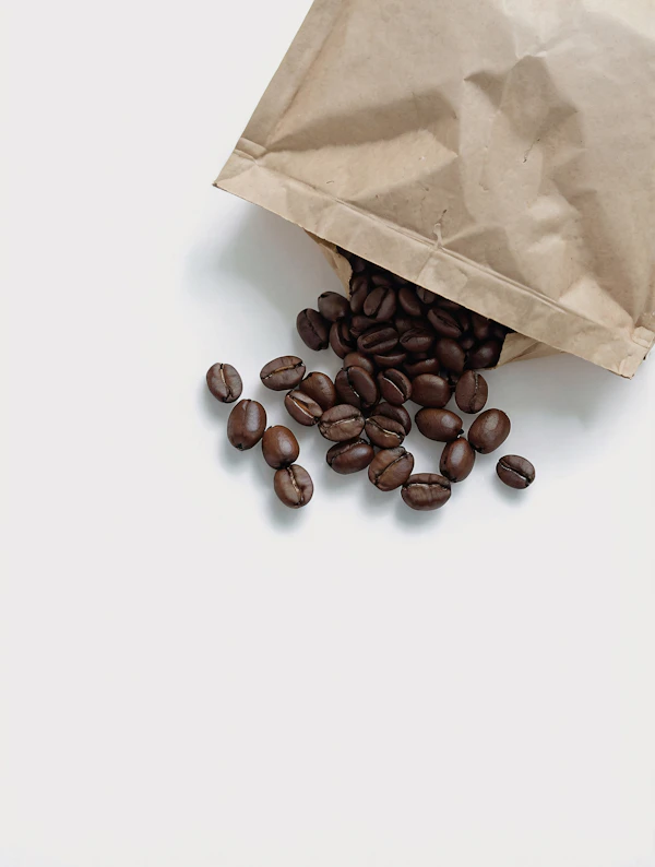 Coffee Beans Spill
