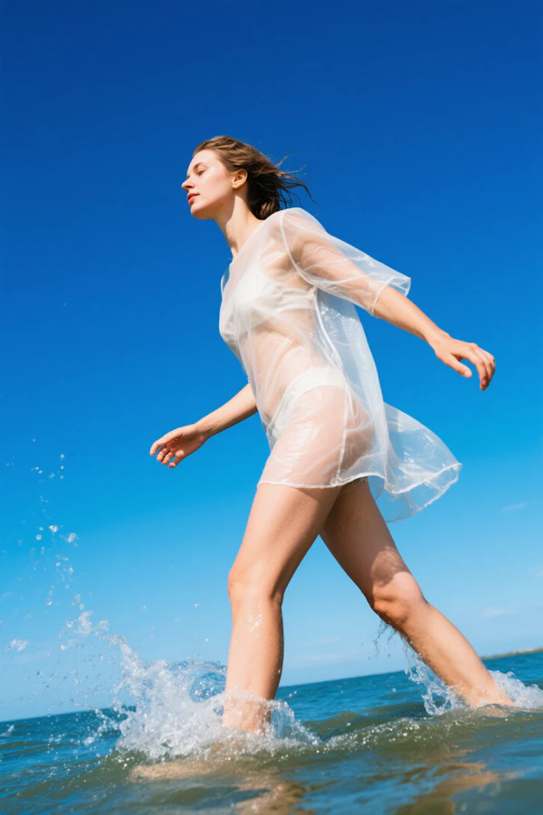 Woman in Shallow Water