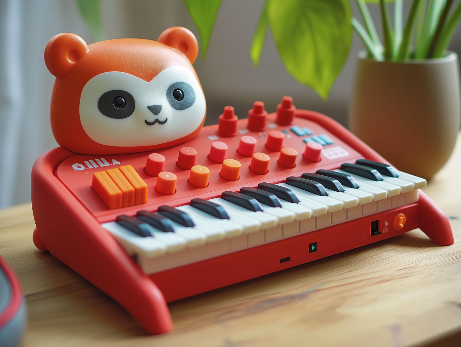 Cartoonish Animal-Shaped Musical Synthesizer