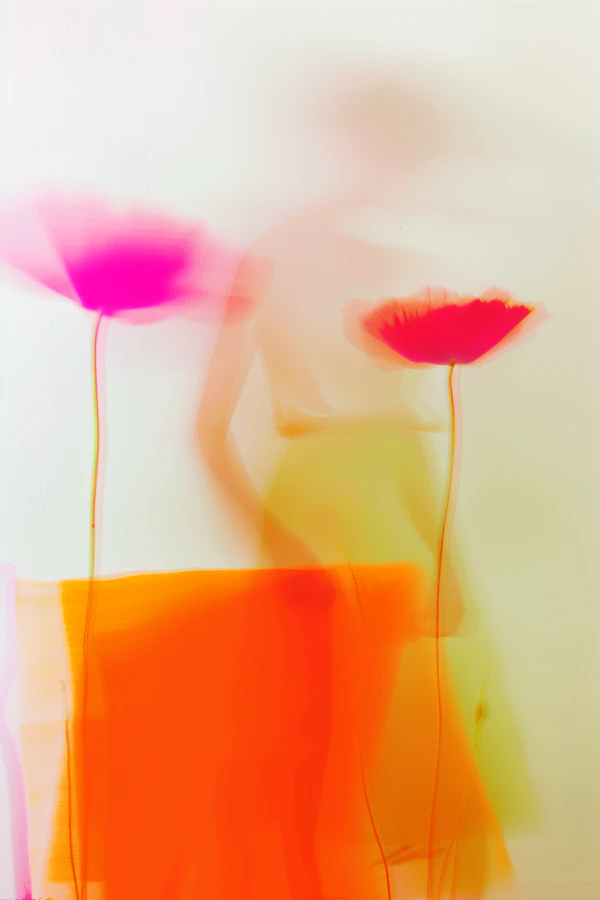 Dreamy Floral Abstract