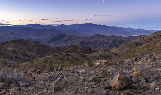 Mountain Landscape at Dusk