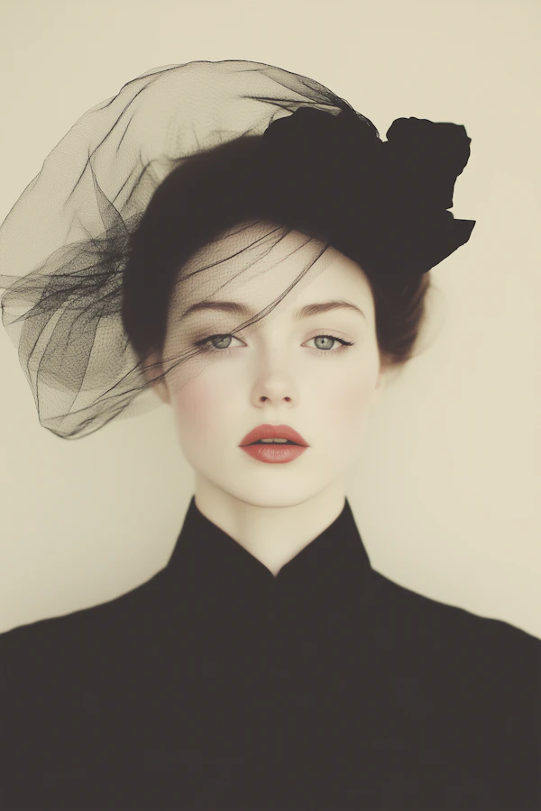 Elegant Vintage Portrait