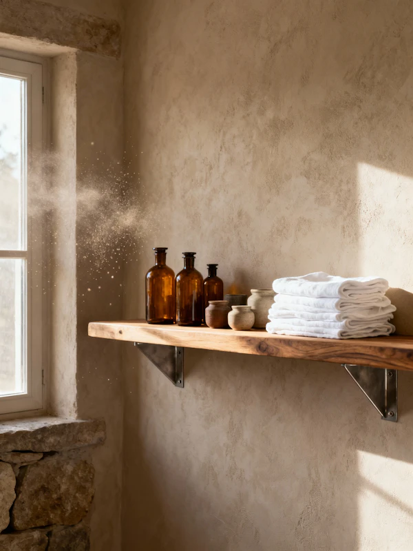 Rustic Shelf Display