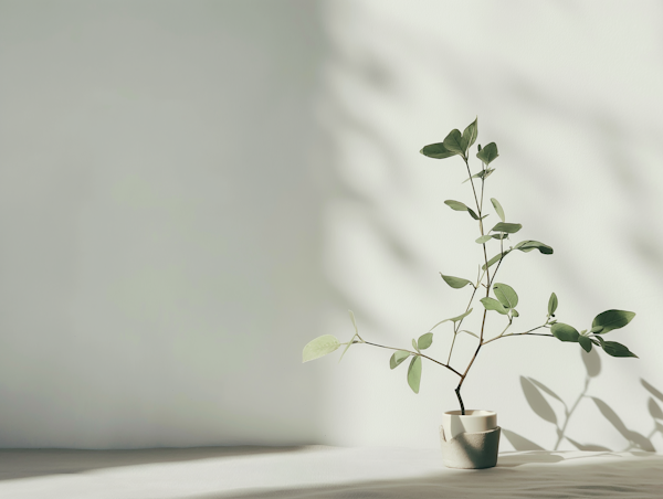 Serene Minimalist Plant