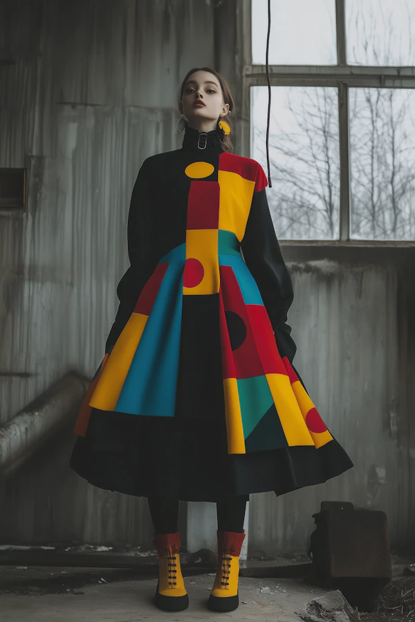 Avant-Garde Fashion Shot