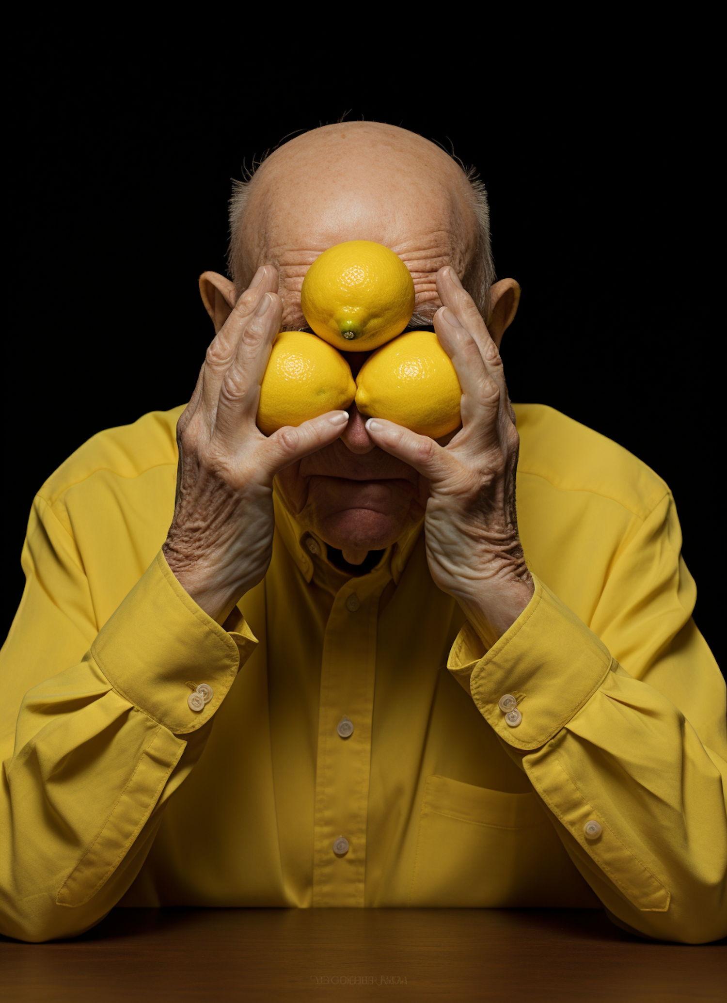 Elderly Lemon Gaze