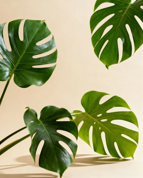Monstera Leaf Display