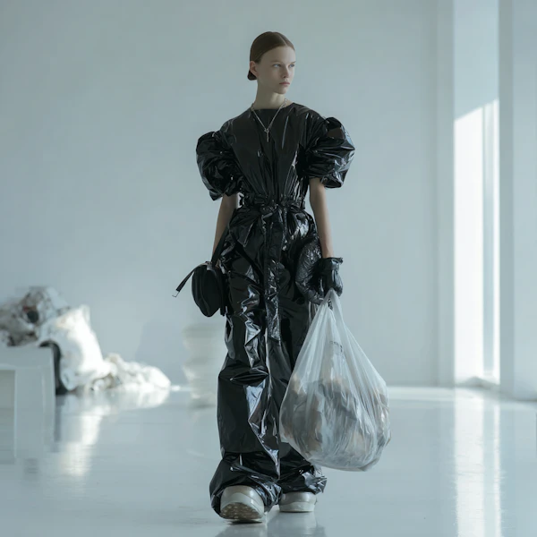 Futuristic Fashion Pose