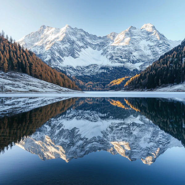 Serene Mountain Landscape