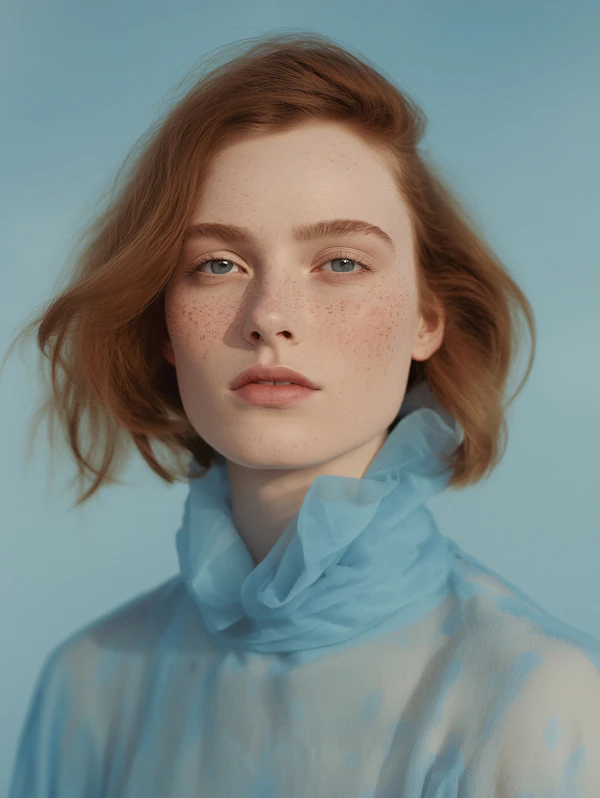 Portrait of Red-Haired Woman
