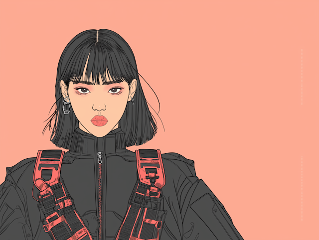 Futuristic Fashion Portrait