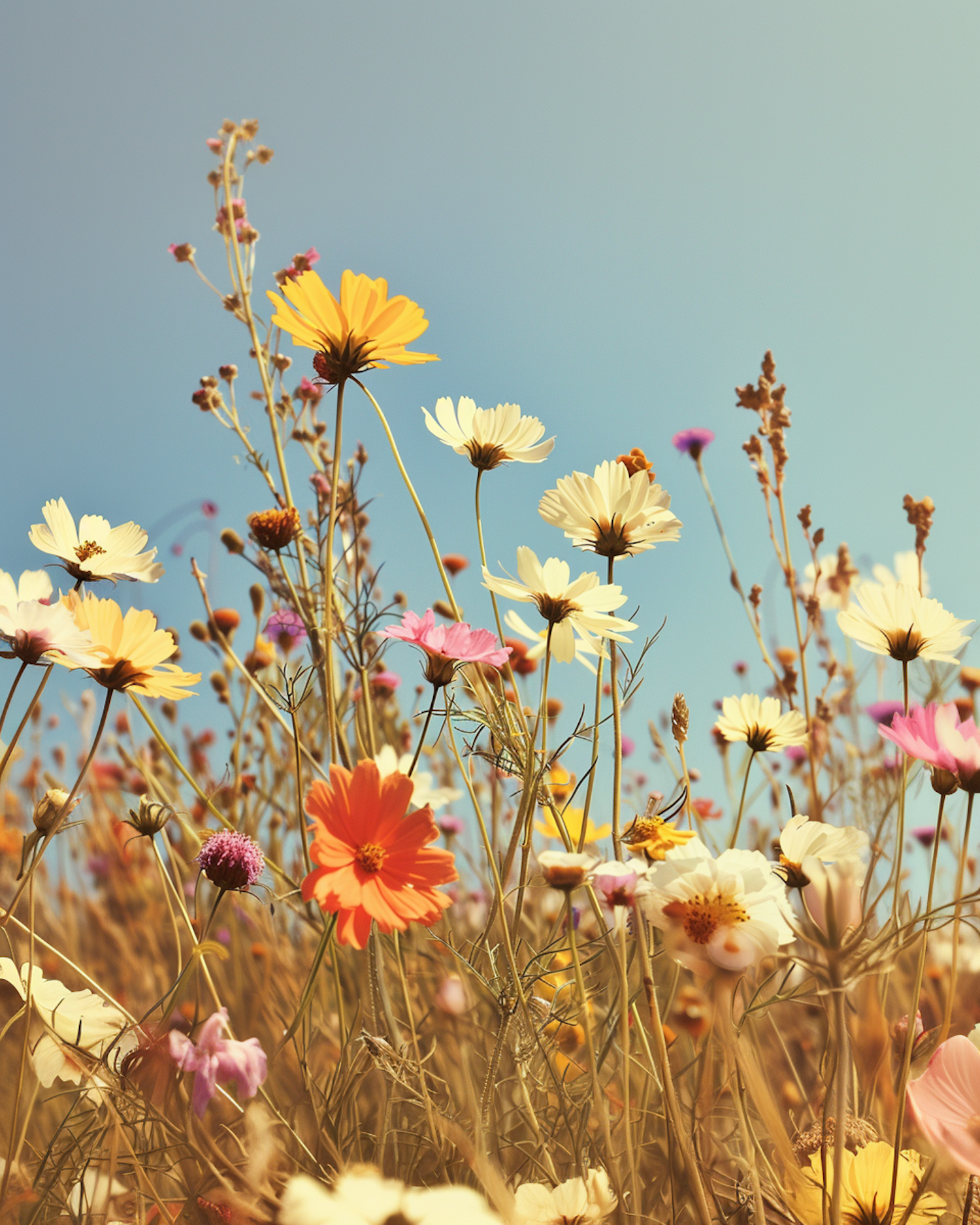 Vibrant Wildflower Field