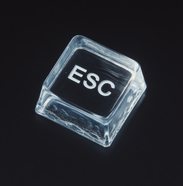 Transparent ESC Keycap