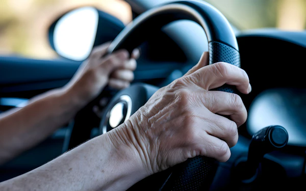 Hands on Steering Wheel