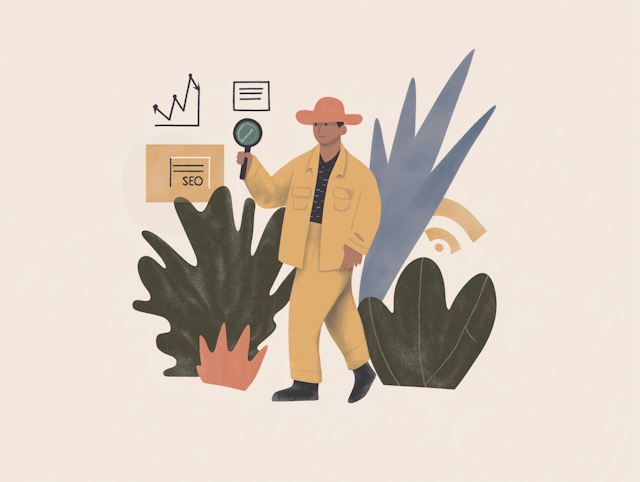 SEO Exploration Illustration