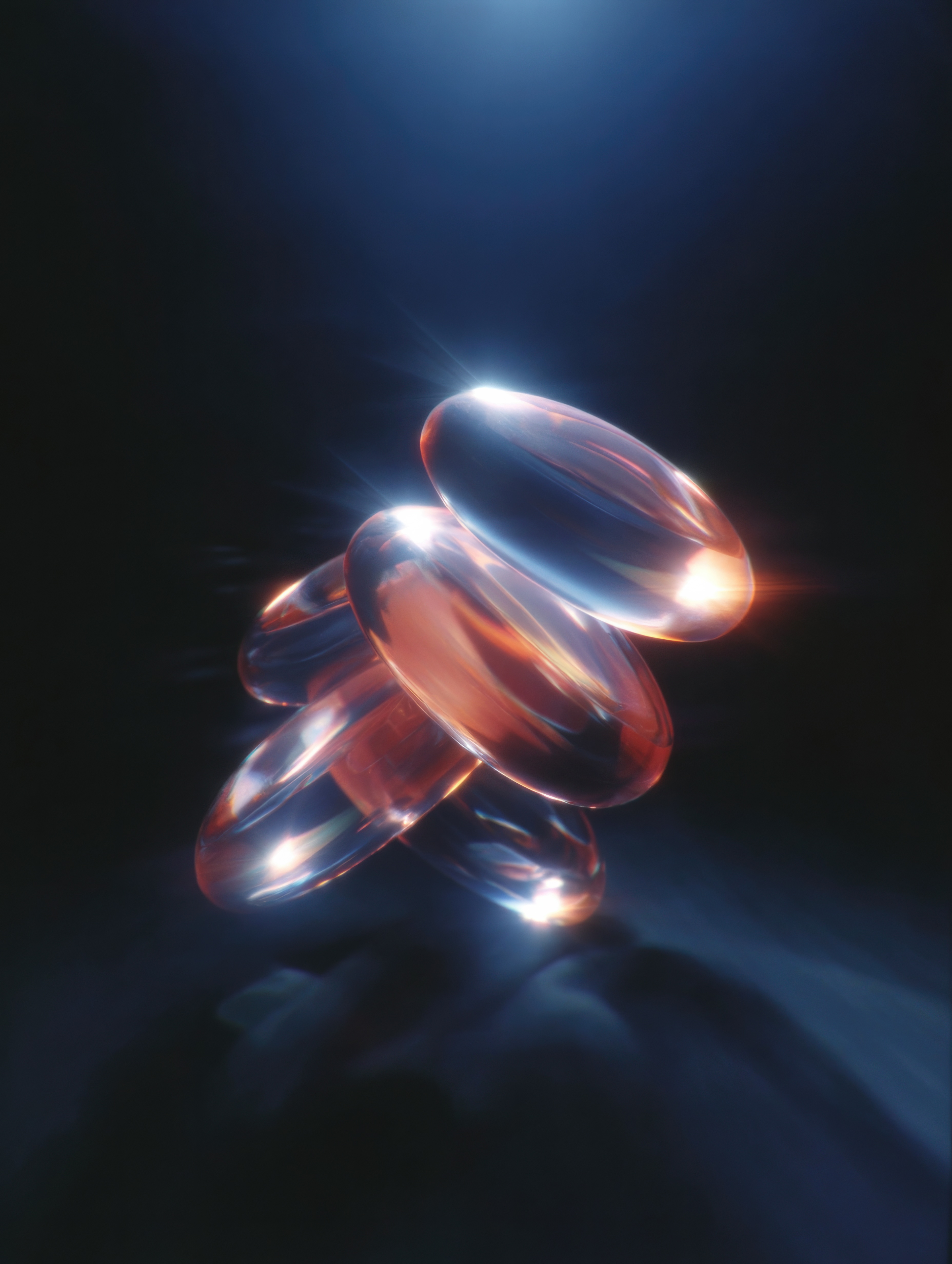 Glowing Glass Rings Photo on Lummi